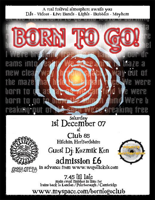 Born to go-  flyer